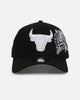 New Era Chicago Bulls 'Ornate Rose' 9FORTY A-Frame Snapback Black/White