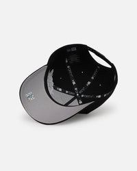 New Era Chicago Bulls 'Ornate Rose' 9FORTY A-Frame Snapback Black/White