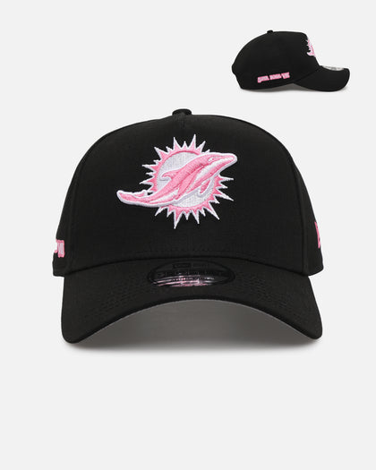 New Era Miami Dolphins 'Black Pink' 9FORTY A-Frame Snapback Black/Pink