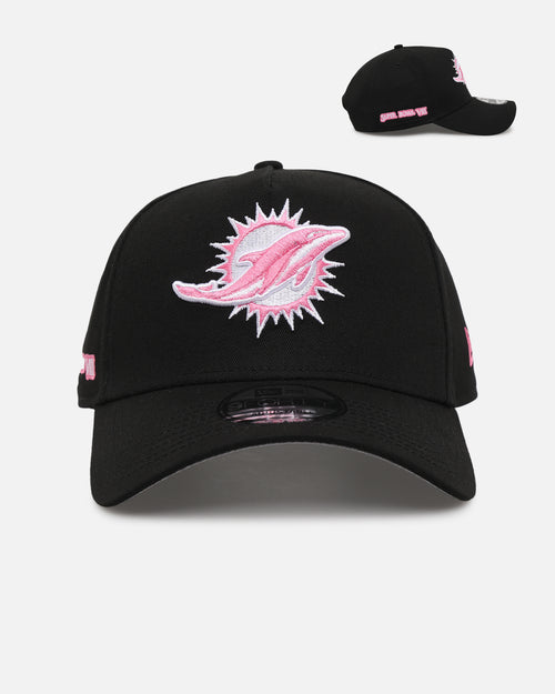 New Era Miami Dolphins 'Black Pink' 9FORTY A-Frame Snapback Black/Pink