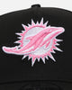 New Era Miami Dolphins 'Black Pink' 9FORTY A-Frame Snapback Black/Pink