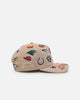 New Era NFL 'All Over Leagues' 9FORTY A-Frame Snapback Camel