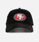 New Era San Francisco 49ers 'Velvet Official Team Color' 9FORTY A-Frame Snapback Black