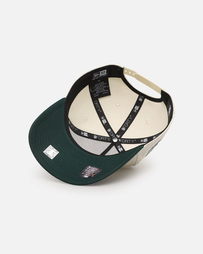 New Era Los Angeles Lakers 'Chrome Dark Green' 9FORTY A-Frame Snapback Chrome/Dark Green