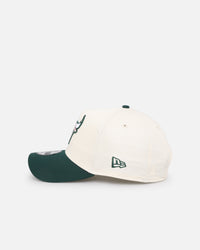 New Era Chicago Bulls 'Chrome Dark Green' 9FORTY A-Frame Snapback Chrome/Dark Green