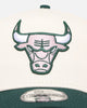 New Era Chicago Bulls 'Chrome Dark Green' 9FORTY A-Frame Snapback Chrome/Dark Green