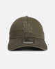 New Era Los Angeles Dodgers 'Frayed' 9TWENTY Strapback Green Med