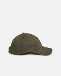 New Era Los Angeles Dodgers 'Frayed' 9TWENTY Strapback Green Med
