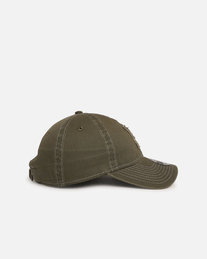 New Era Los Angeles Dodgers 'Frayed' 9TWENTY Strapback Green Med