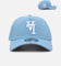 New Era Los Angeles Dodgers 'Upside Down LA Polychromatic' 9FORTY A-Frame Snapback Sky Blue