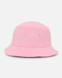 New Era Australian Open '25 Reversible Terry Bucket Hat Pastel Pink