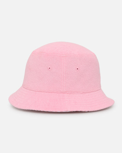 New Era Australian Open '25 Reversible Terry Bucket Hat Pastel Pink