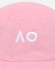 New Era Australian Open '25 Reversible Terry Bucket Hat Pastel Pink