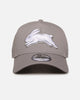 New Era South Sydney Rabbitohs 'NRL Grey & White' 9FORTY A-Frame Snapback Gray
