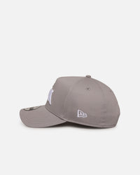 New Era South Sydney Rabbitohs 'NRL Grey & White' 9FORTY A-Frame Snapback Gray