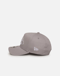 New Era Penrith Panthers 'NRL Grey & White' 9FORTY A-Frame Snapback Gray