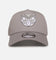 New Era New Zealand Warriors 'NRL Grey & White' 9FORTY A-Frame Snapback Gray