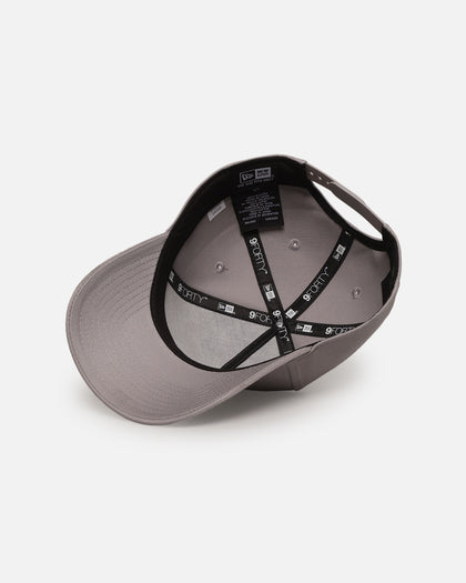 New Era New Zealand Warriors 'NRL Grey & White' 9FORTY A-Frame Snapback Gray