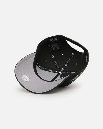 New Era Los Angeles Dodgers 'Upside Down LA Polychromatic' 9FORTY A-Frame Snapback Dark Green