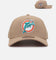 New Era Miami Dolphins 'Tan Pink' 9FORTY A-Frame Snapback Tan