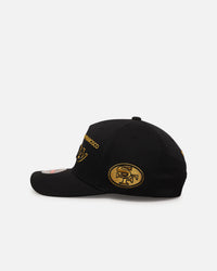 Mitchell & Ness San Francisco 49ers 'Team Script' MVP Snapback Black/Gold