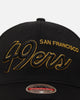 Mitchell & Ness San Francisco 49ers 'Team Script' MVP Snapback Black/Gold