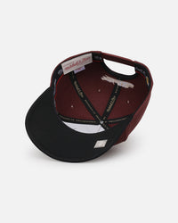Mitchell & Ness Los Angeles Lakers 'Vintage Burgundy' MVP Snapback Burgundy