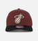 Mitchell & Ness Miami Heat 'Vintage Burgundy' MVP Snapback Burgundy