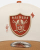 New Era Las Vegas Raiders 'Sunset Trails' 9FORTY A-Frame Snapback Rust
