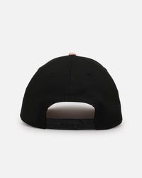 New Era Chicago Bulls 'Pink Satin Hearts 2.0' 9FORTY A-Frame Snapback Black/Pink
