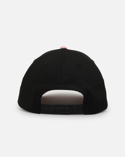 New Era Chicago Bulls 'Pink Satin Hearts 2.0' 9FORTY A-Frame Snapback Black/Pink