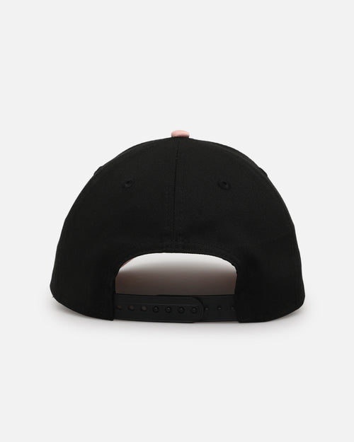 New Era Chicago Bulls 'Pink Satin Hearts 2.0' 9FORTY A-Frame Snapback Black/Pink