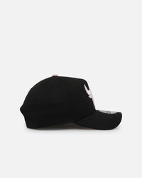 New Era Chicago Bulls 'Pink Satin Hearts 2.0' 9FORTY A-Frame Snapback Black/Pink