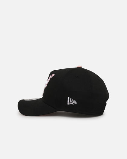 New Era Chicago Bulls 'Pink Satin Hearts 2.0' 9FORTY A-Frame Snapback Black/Pink