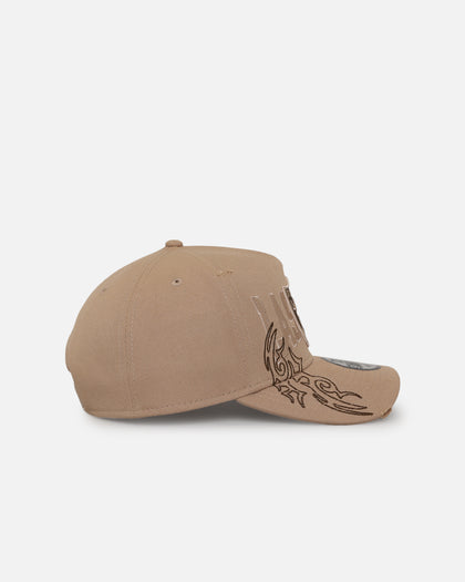 New Era Las Vegas Raiders 'Tribal' 9FORTY A-Frame Snapback Camel
