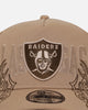 New Era Las Vegas Raiders 'Tribal' 9FORTY A-Frame Snapback Camel