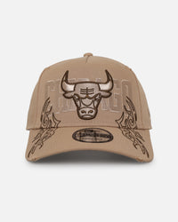 New Era Chicago Bulls 'Tribal' 9FORTY A-Frame Snapback Camel