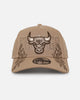 New Era Chicago Bulls 'Tribal' 9FORTY A-Frame Snapback Camel