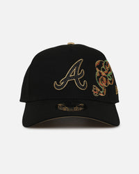 New Era Atlanta Braves 'Year Of The Snake' 9FORTY A-Frame Snapback Black/Gold