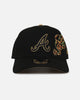 New Era Atlanta Braves 'Year Of The Snake' 9FORTY A-Frame Snapback Black/Gold