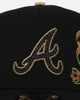 New Era Atlanta Braves 'Year Of The Snake' 9FORTY A-Frame Snapback Black/Gold
