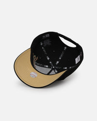 New Era Atlanta Braves 'Year Of The Snake' 9FORTY A-Frame Snapback Black/Gold