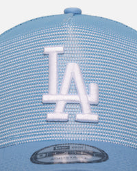 New Era Los Angeles Dodgers 'Polychromatic Mesh' 9FORTY A-Frame Snapback Sky Blue