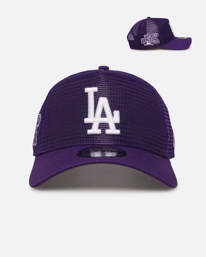 New Era Los Angeles Dodgers 'Polychromatic Mesh' 9FORTY A-Frame Snapback True Purple