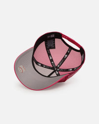 New Era Los Angeles Dodgers 'Polychromatic Mesh' 9FORTY A-Frame Snapback Pink