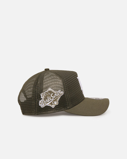 New Era Los Angeles Dodgers 'Polychromatic Mesh' 9FORTY A-Frame Snapback New Olive