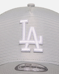 New Era Los Angeles Dodgers 'Polychromatic Mesh' 9FORTY A-Frame Snapback Grey
