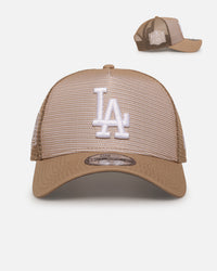 New Era Los Angeles Dodgers 'Polychromatic Mesh' 9FORTY A-Frame Snapback Camel