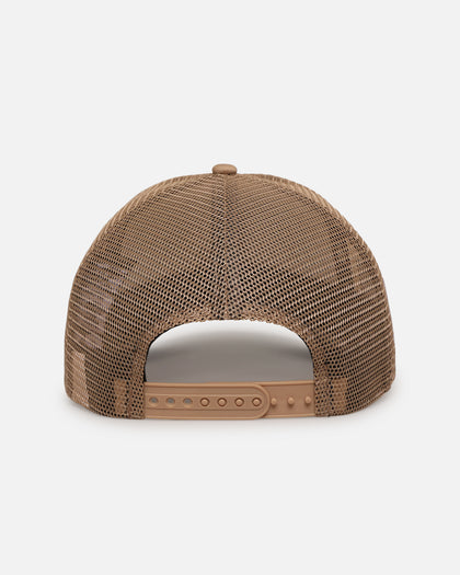 New Era Los Angeles Dodgers 'Polychromatic Mesh' 9FORTY A-Frame Snapback Camel