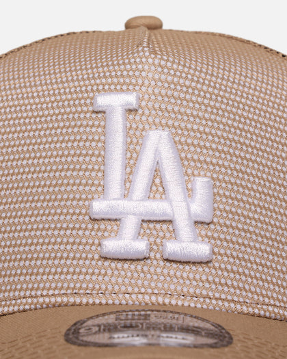 New Era Los Angeles Dodgers 'Polychromatic Mesh' 9FORTY A-Frame Snapback Camel